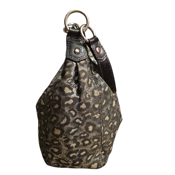 Coach F21063 Ocelot Metallic Hobo - Picture 10 of 11
